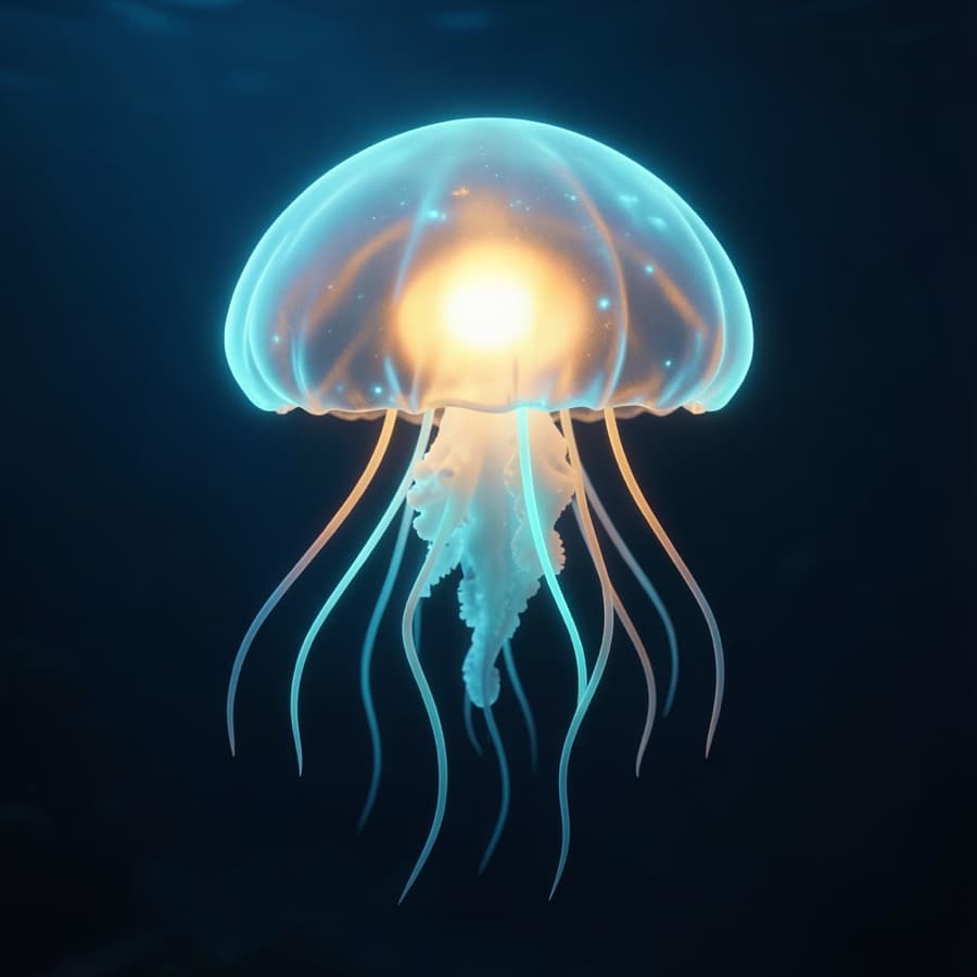 Scene — bioluminescence